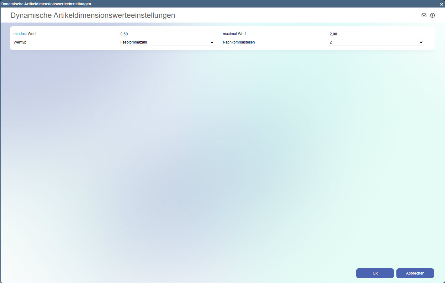 Register Dimensionen 1