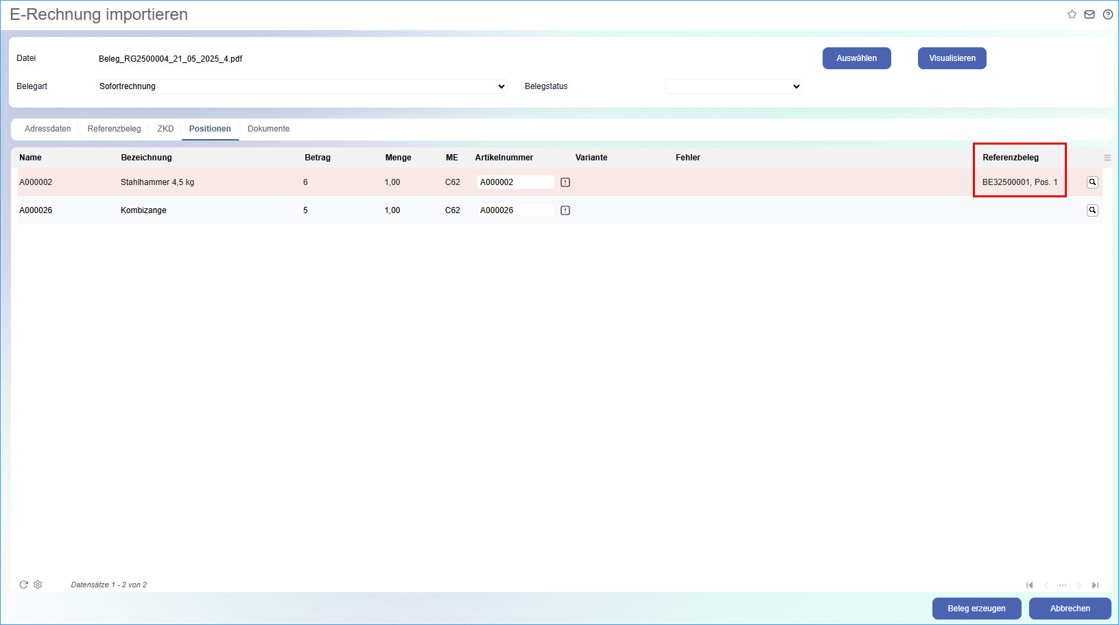 E-Invoicing: So gelingt der automatisierte Austausch elektronischer Rechnungen mit der Myfactory 16