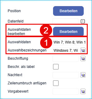 Formularfeld Manuell Auswahl 2