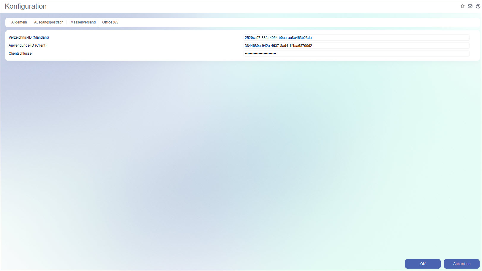 IMAP/SMTP/POP3 mit OAuth 2.0-Authentifizierung 54