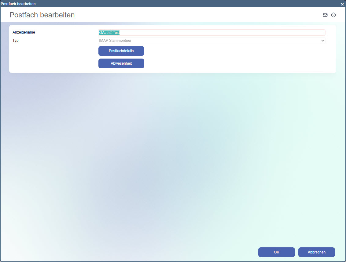 IMAP/SMTP/POP3 mit OAuth 2.0-Authentifizierung 16