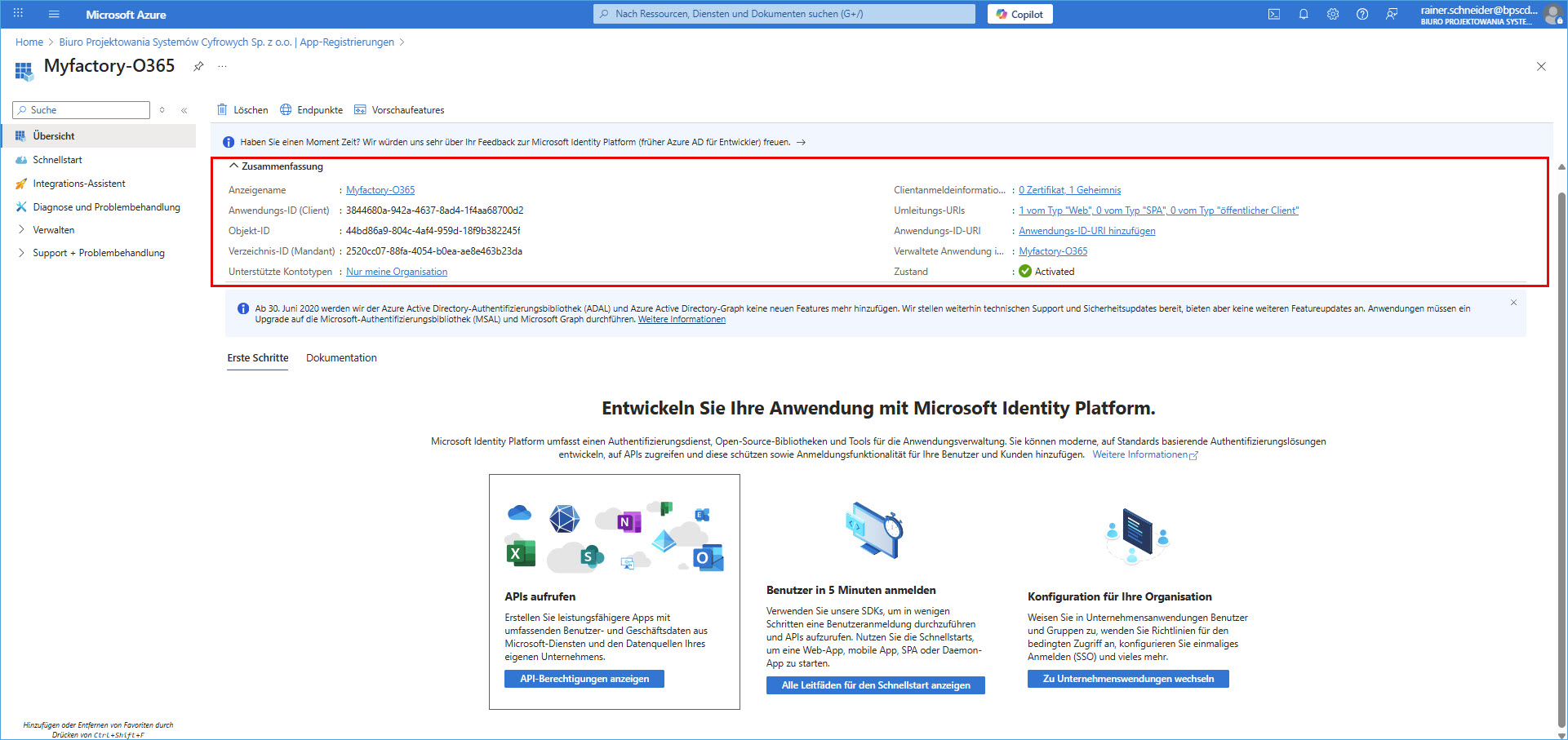 IMAP/SMTP/POP3 mit OAuth 2.0-Authentifizierung 8