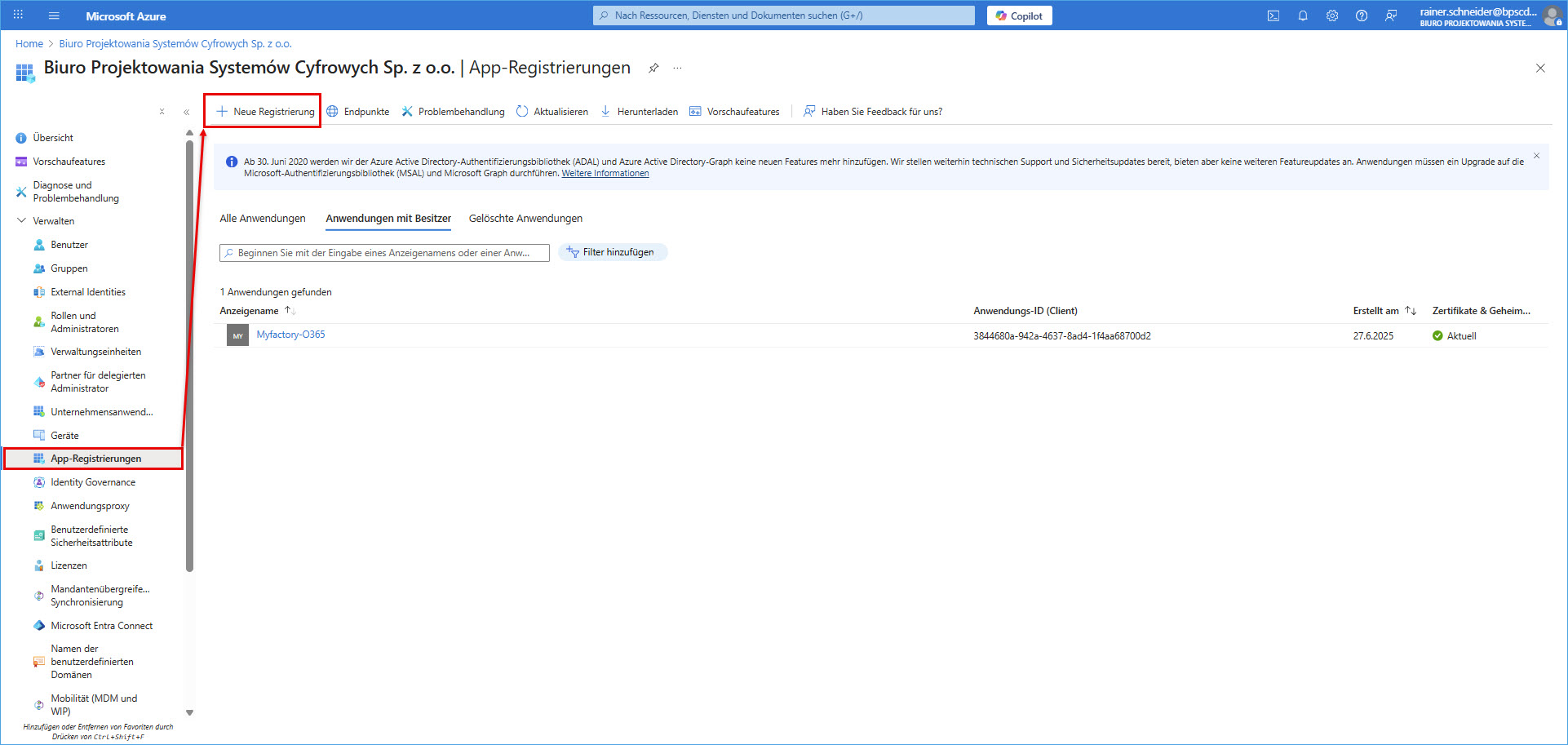 IMAP/SMTP/POP3 mit OAuth 2.0-Authentifizierung 4