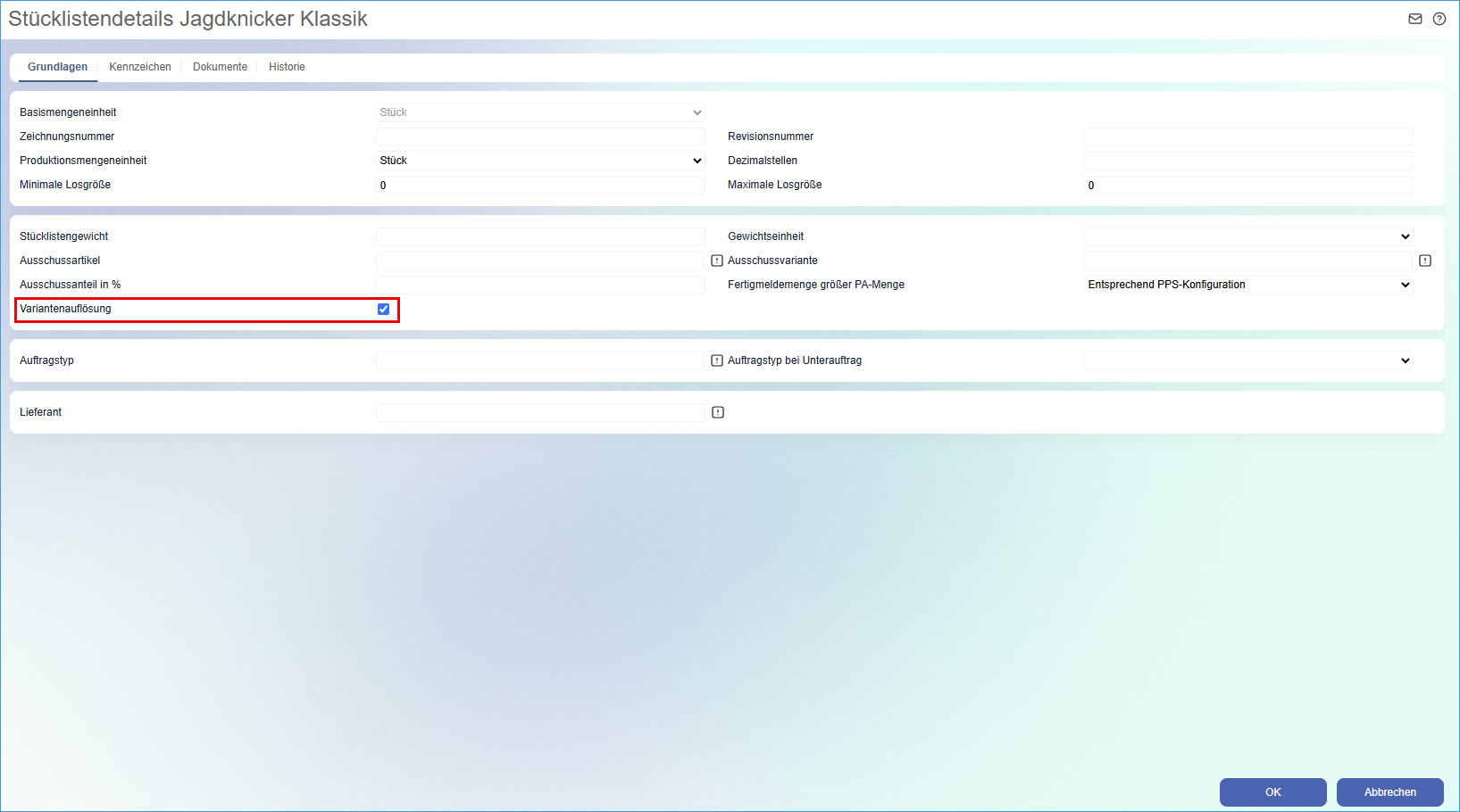 Optionen Details 1